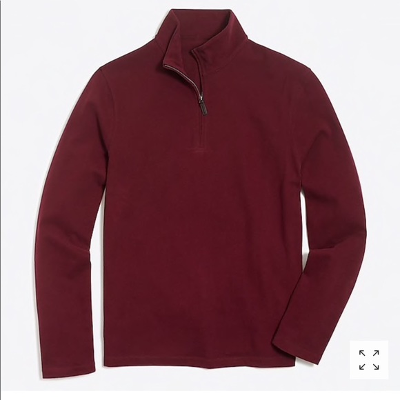 J. Crew Half-Zip Sweater - Picture 1 of 4